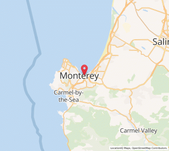 Map of 93940, California