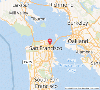 Map of 94104, California