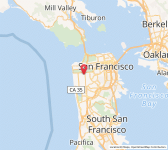 Map of 94122, California