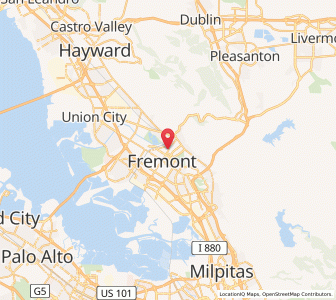 Map of 94536, California
