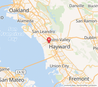 Map of 94580, California