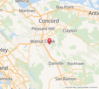 Map of 94596, California