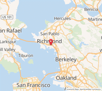 Map of 94804, California