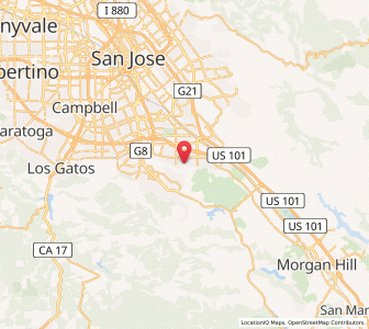 Map of 95123, California