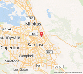 Map of 95133, California