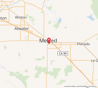 Map of 95343, California