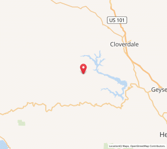 Map of 95441, California