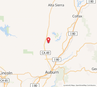 Map of 95602, California