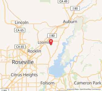 Map of 95650, California