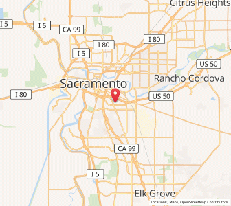 Map of 95817, California