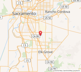 Map of 95828, California