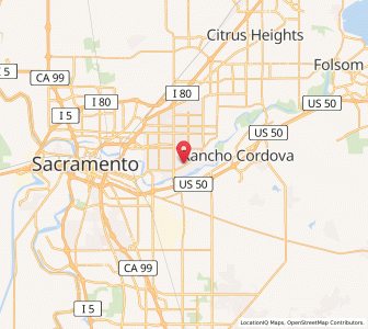 Map of 95864, California