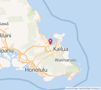 Map of 96744, Hawaii