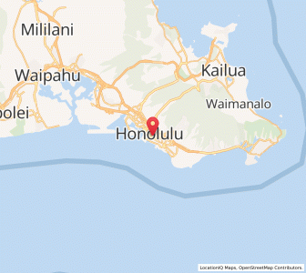 Map of 96815, Hawaii