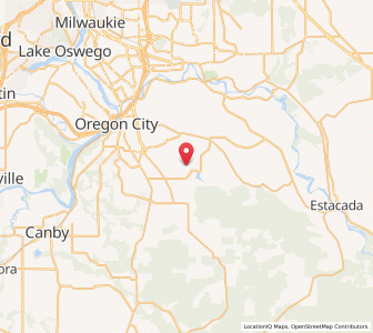 Map of 97045, Oregon
