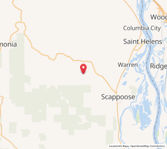 Map of 97056, Oregon