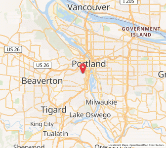 Map of 97201, Oregon