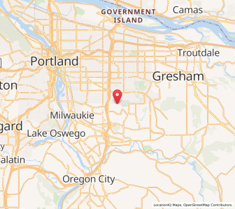 Map of 97266, Oregon
