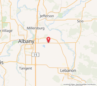 Map of 97322, Oregon