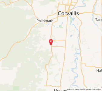 Map of 97333, Oregon