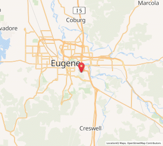 Map of 97403, Oregon