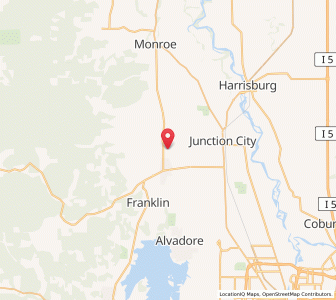 Map of 97448, Oregon