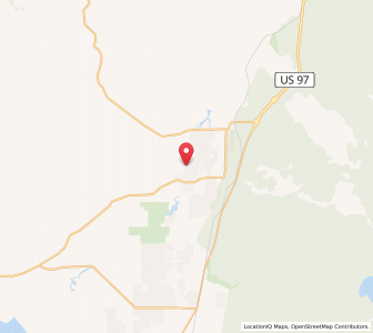 Map of 97707, Oregon