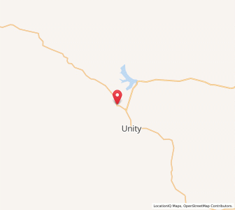 Map of 97884, Oregon