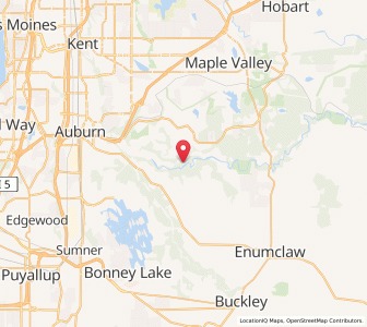 Map of 98092, Washington