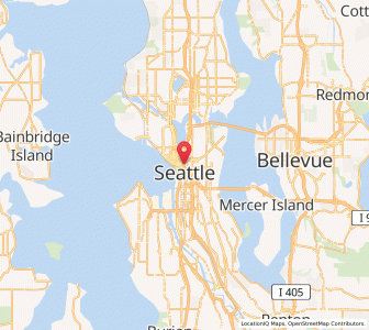 Map of 98101, Washington