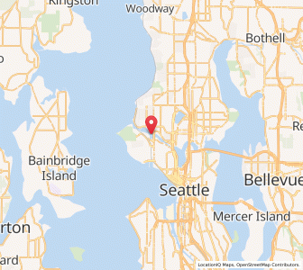 Map of 98107, Washington