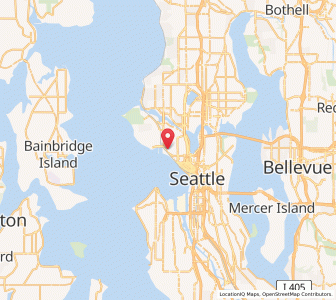 Map of 98119, Washington