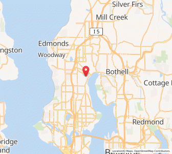 Map of 98155, Washington