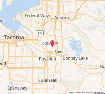 Map of 98372, Washington