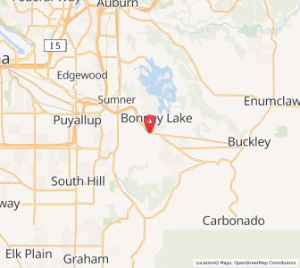 Map of 98390, Washington