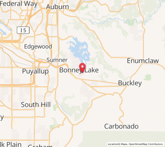 Map of 98391, Washington