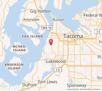 Map of 98466, Washington