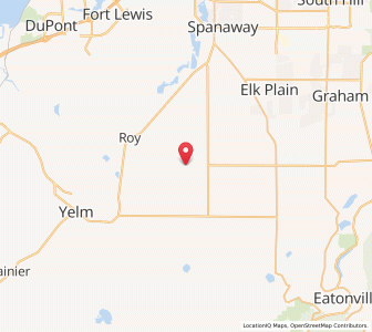 Map of 98580, Washington