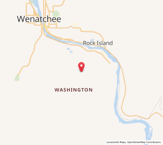 Map of 98828, Washington