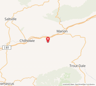 Map of Adwolf, Virginia