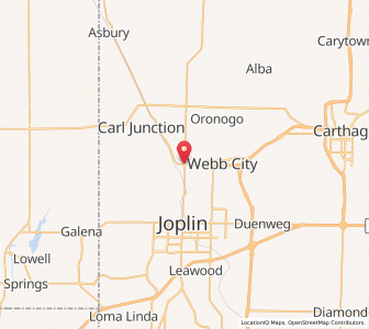 Map of Airport Drive, Missouri