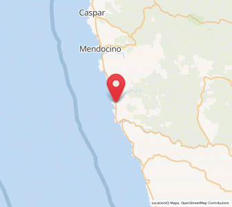 Map of Albion, California