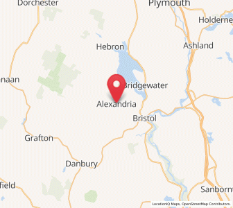 Map of Alexandria, New Hampshire