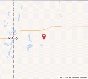 Map of Alkabo, North Dakota