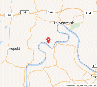 Map of Alton, Indiana