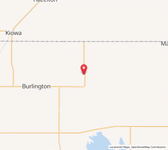 Map of Amorita, Oklahoma