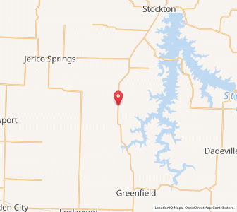 Map of Arcola, Missouri