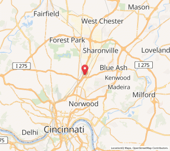 Map of Arlington Heights, Ohio