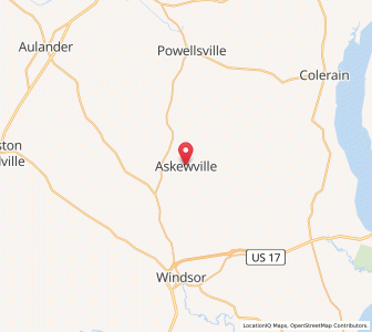 Map of Askewville, North Carolina