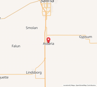 Map of Assaria, Kansas